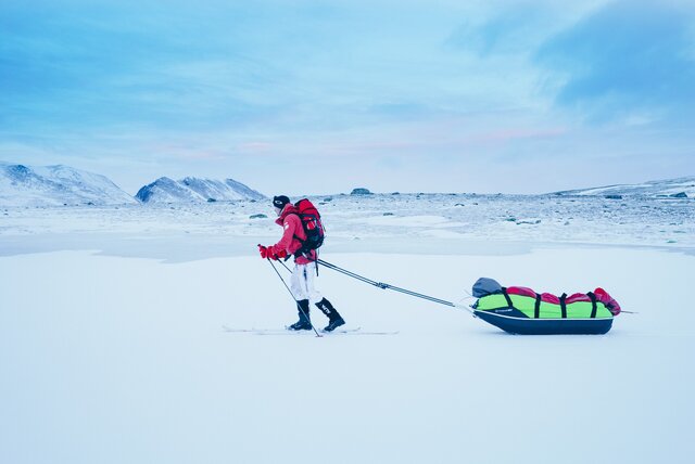 Januar kan være en uforutsigbar turmåned. Både is- og snøforhold kan variere fra år til år og du vet ofte ikke helt hva du får før du er der ute og opplever forholdene selv. Foto: Andreas Orset
